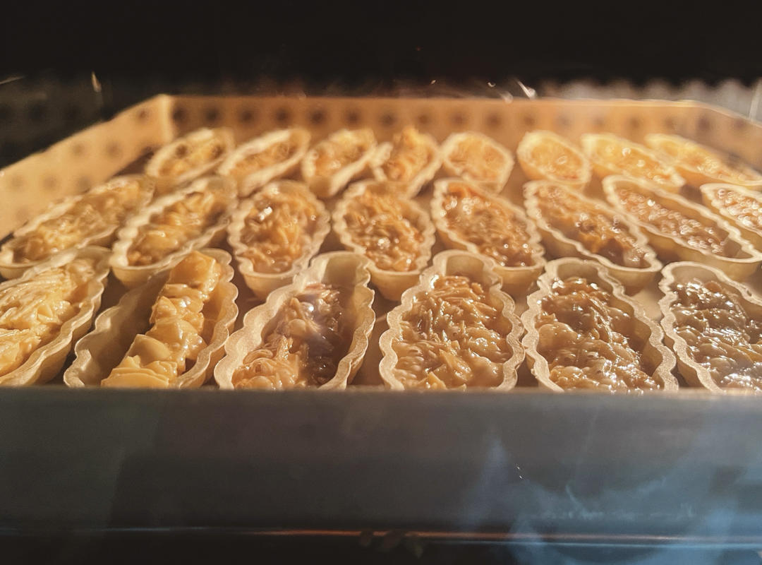 私房爆款焦糖杏仁糯米船