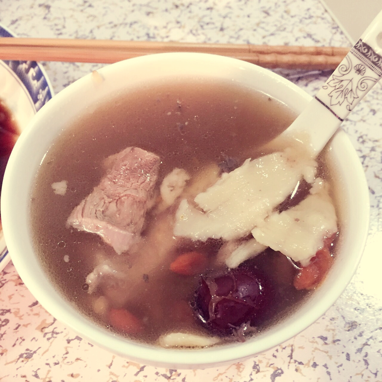 当归黄芪瘦肉汤