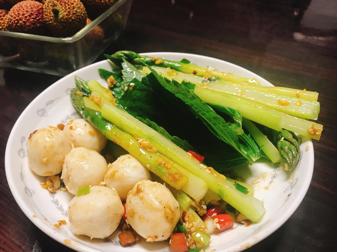 香辣口水鱼丸