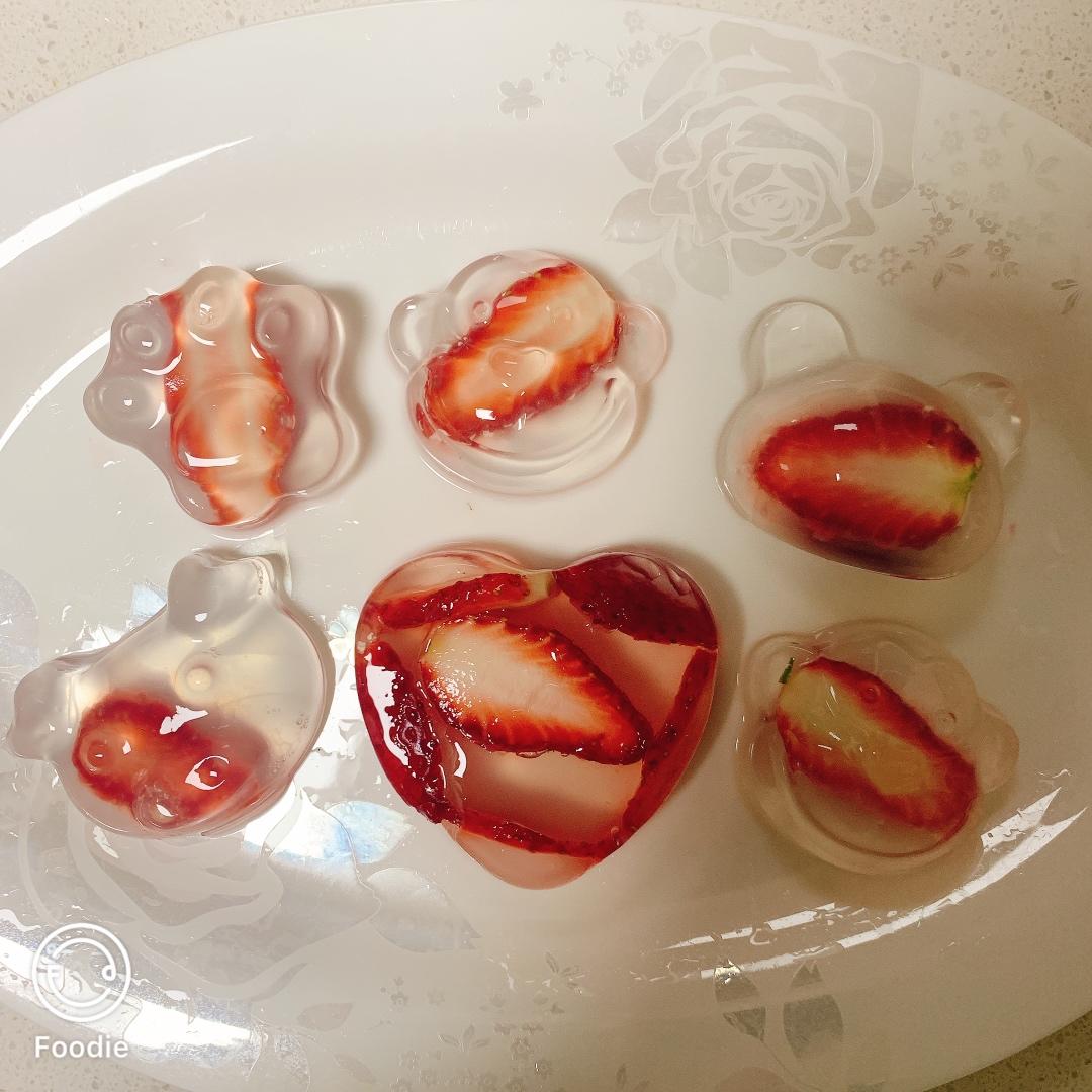 🍉夏日白凉粉果冻