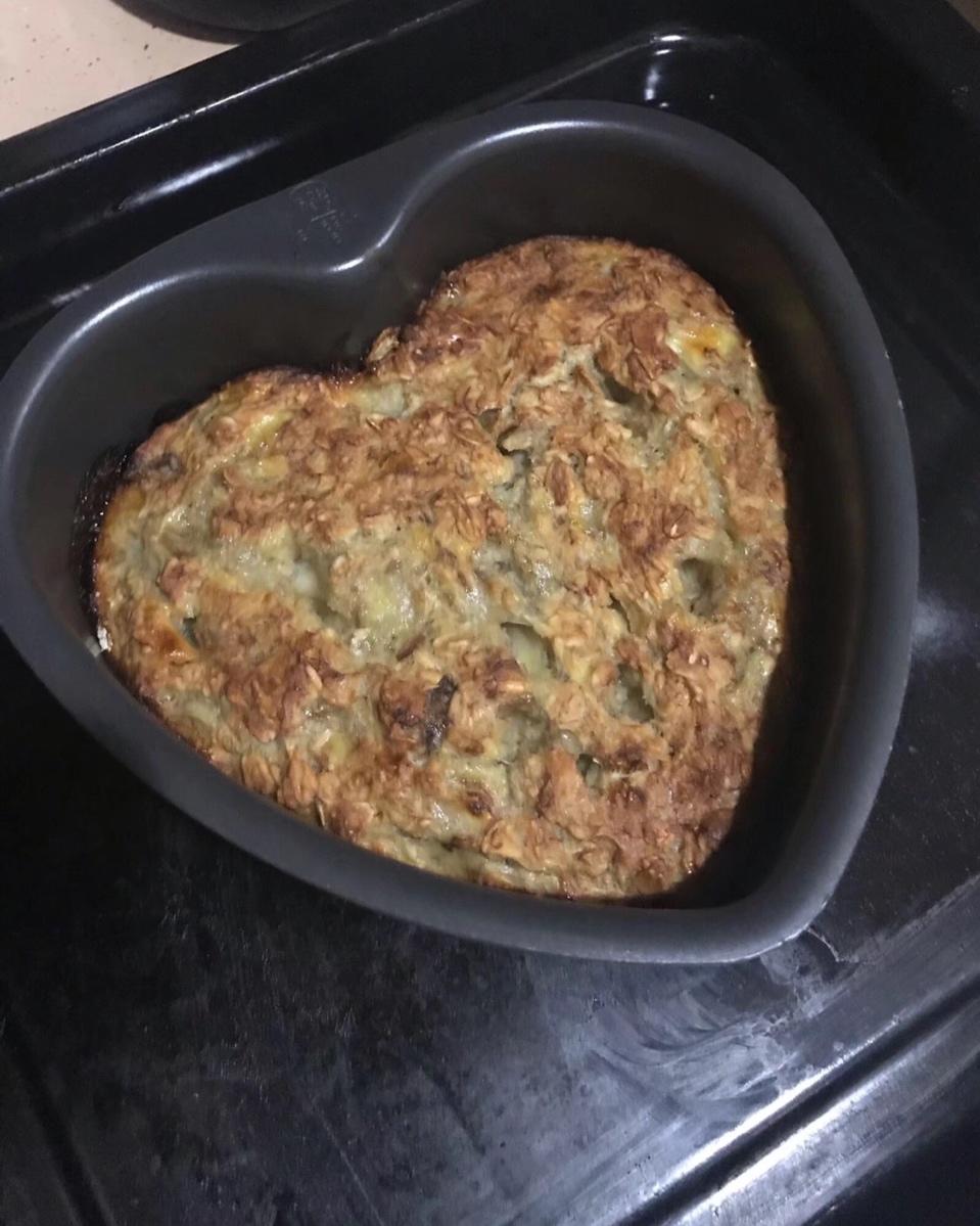 香蕉蓝莓烤燕麦