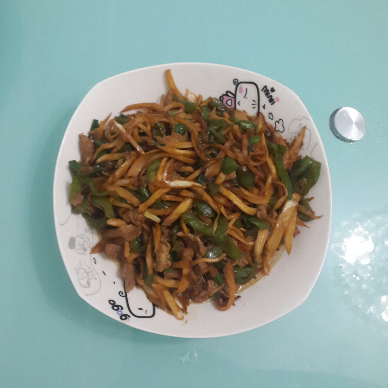 茭白肉丝