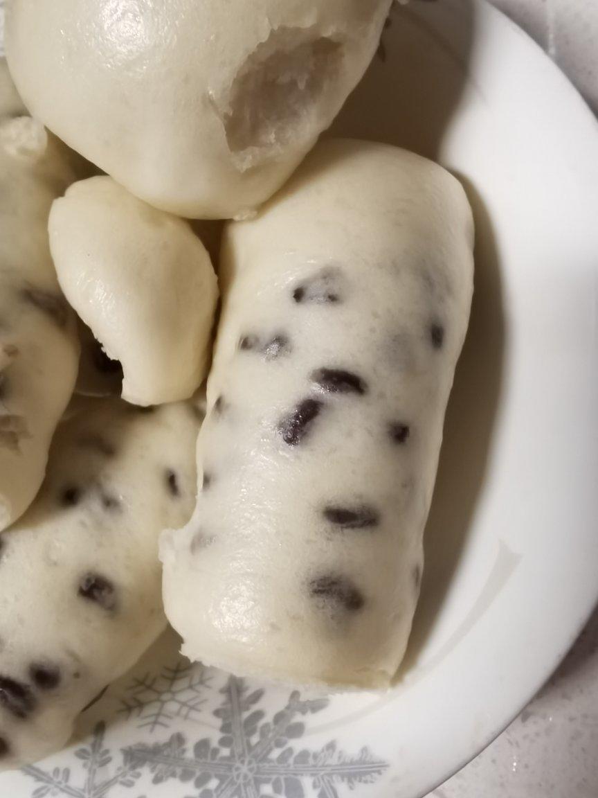 奶香红豆馒头卷（一次性发酵）