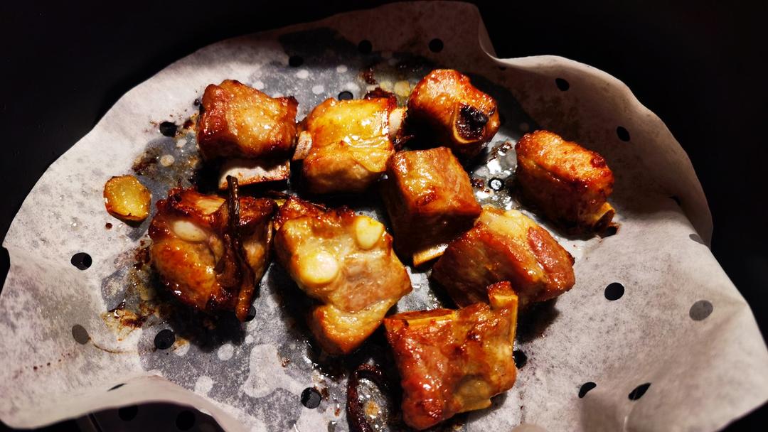 快手空气炸锅烤羊腿羊排