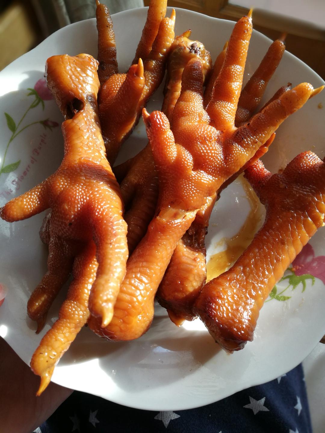 香辣卤鸡爪