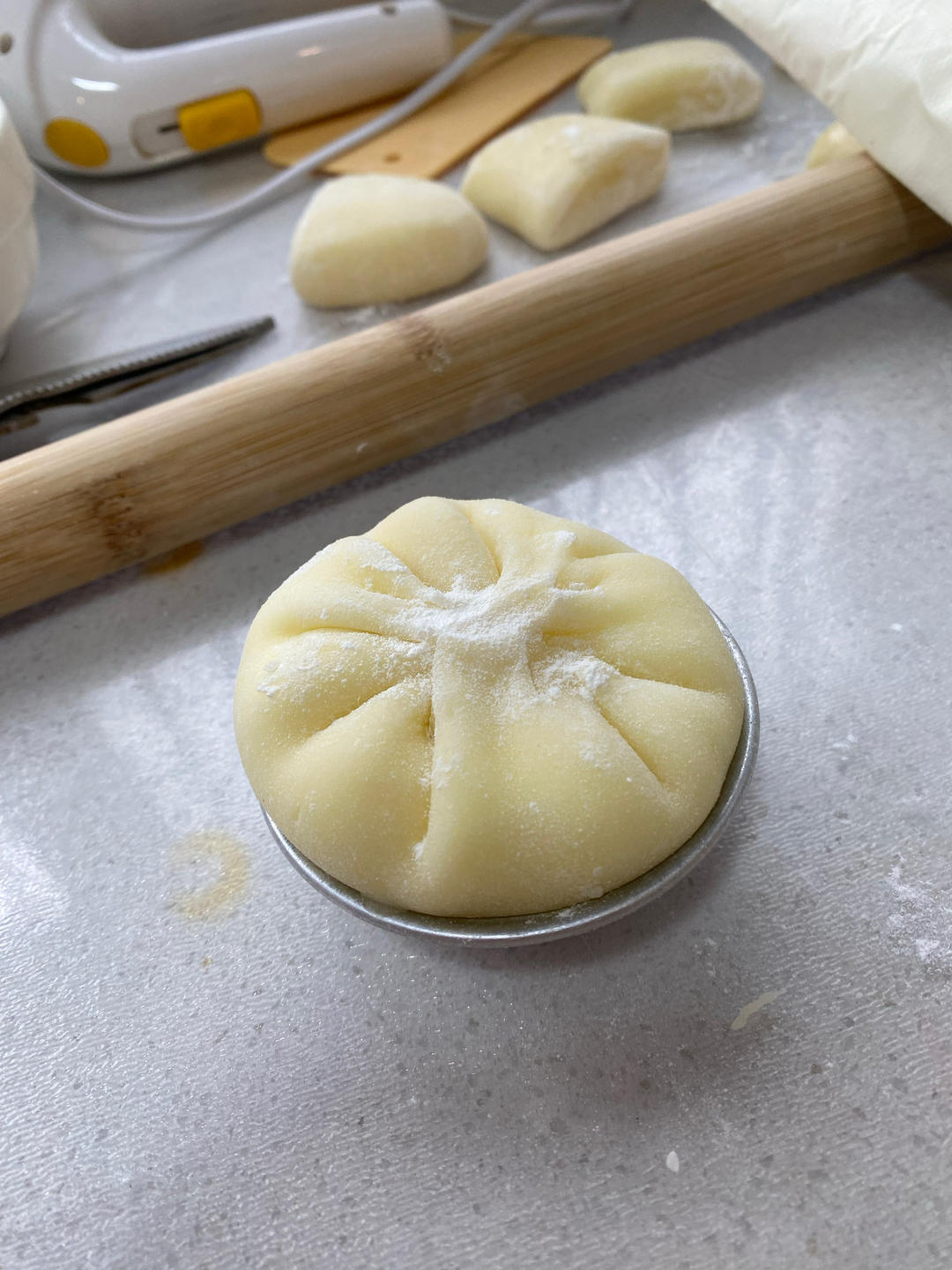 纯奶手撕吐司的做法 步骤1