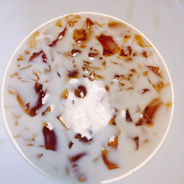 白桃乌龙茶冻