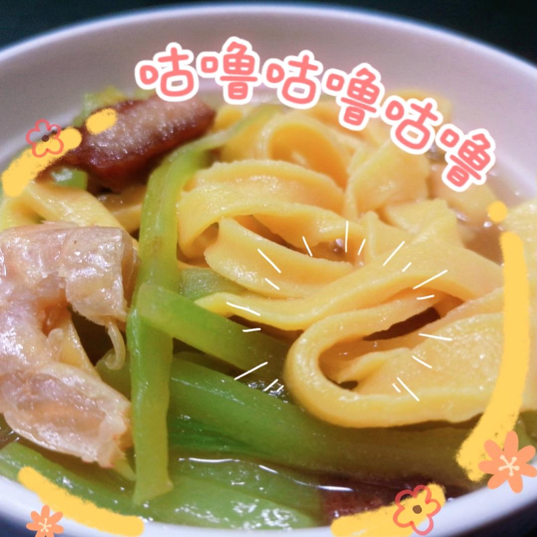 纯手工彩色面条