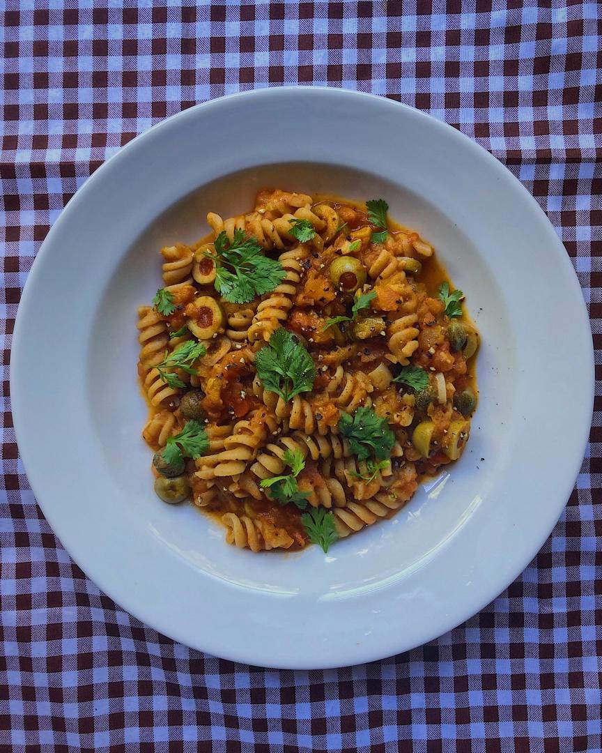 烟花女意面Pasta Puttanesca