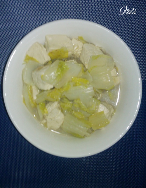 白菜炖豆腐