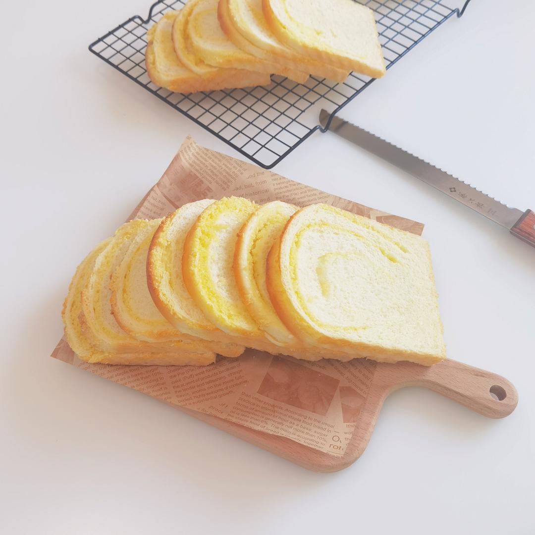 纯奶手撕吐司的做法 步骤1