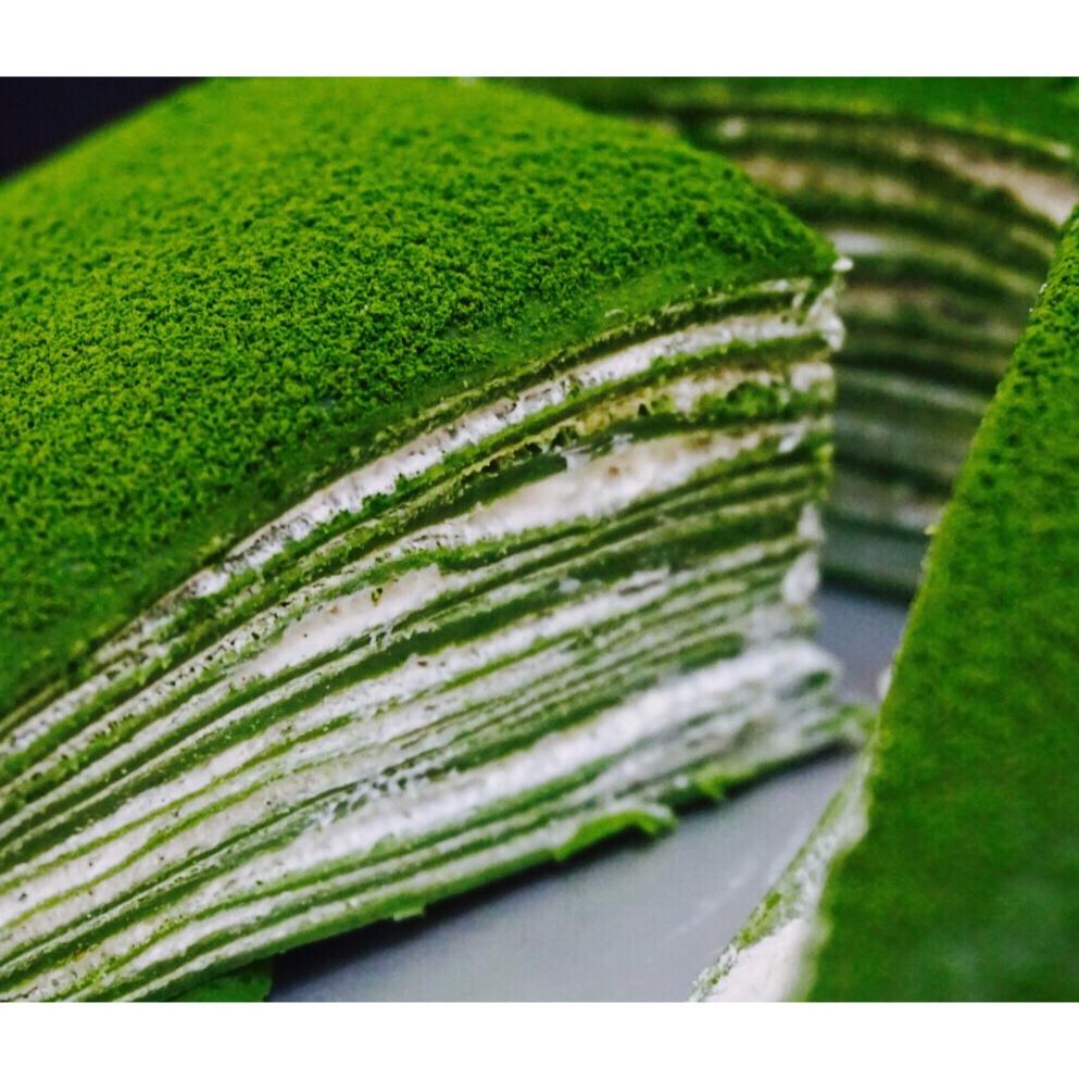 抹茶千层蛋糕（转自Amanda的曼食慢语）