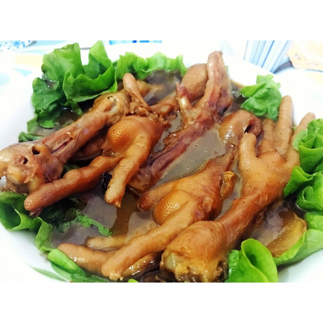 秘制红烧鸡爪