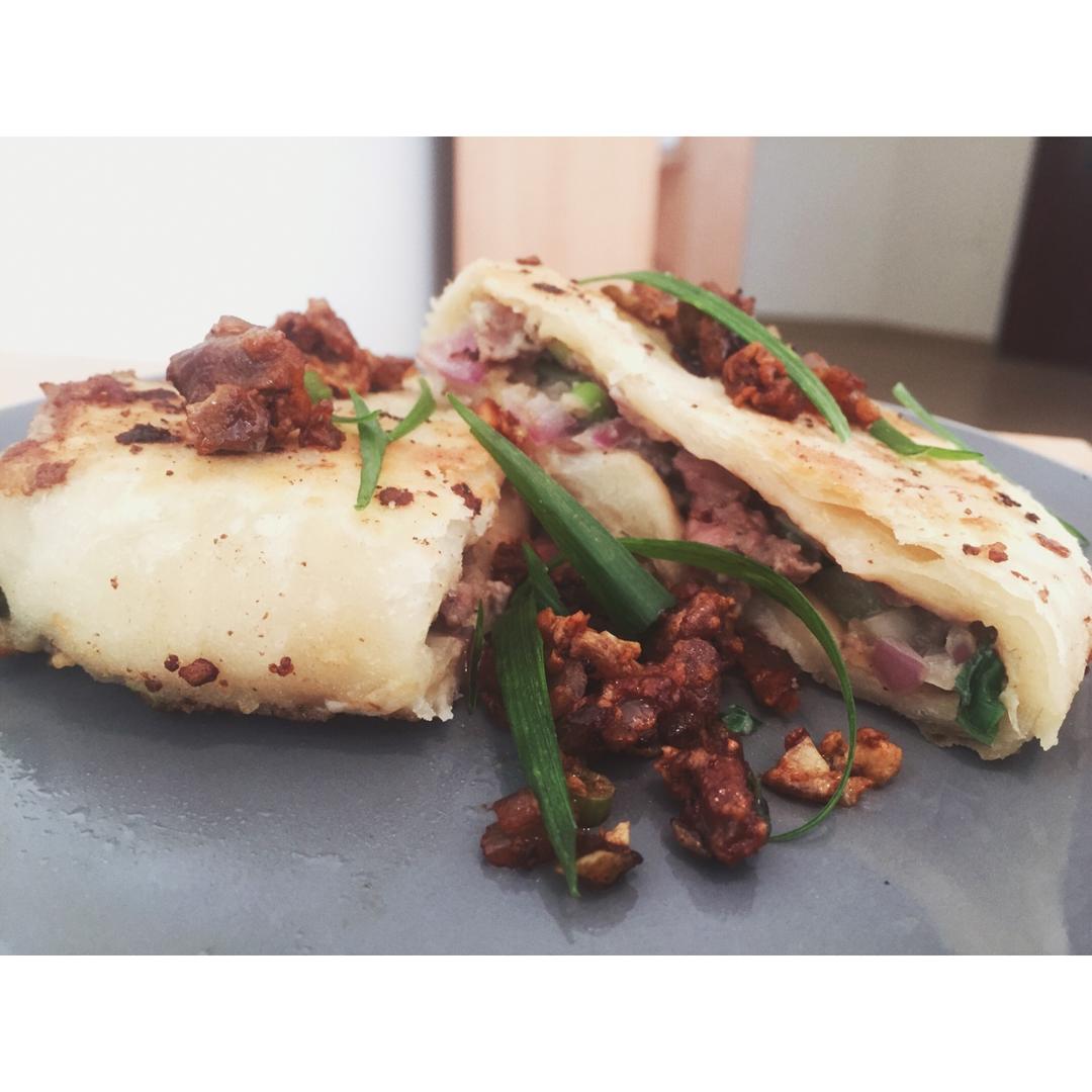 洋葱牛肉馅饼