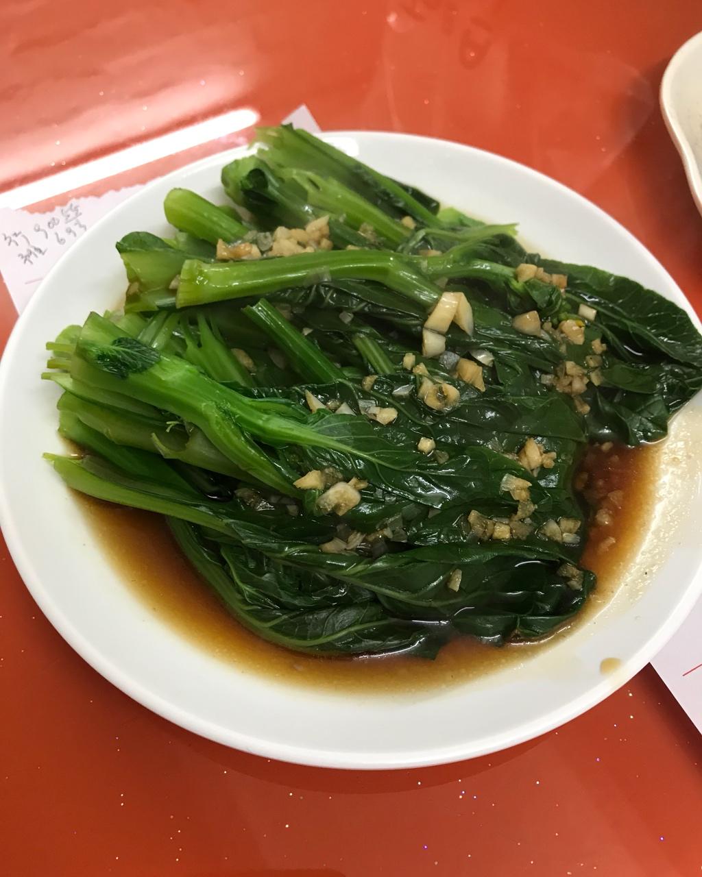 白灼菜心