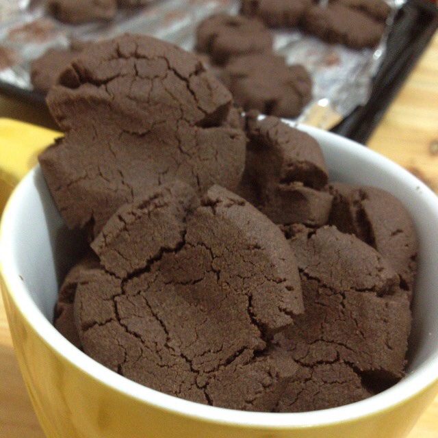 黑巧克力玛格丽特饼干