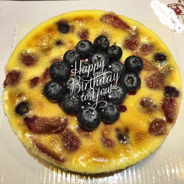 蒸烤莓果布丁蛋糕