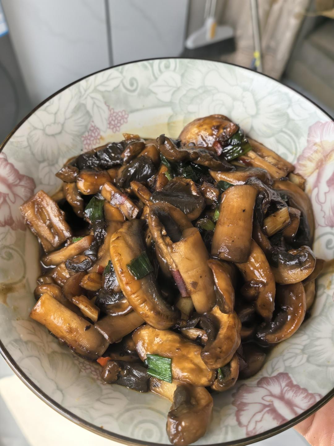 下饭菜蚝油炒口蘑