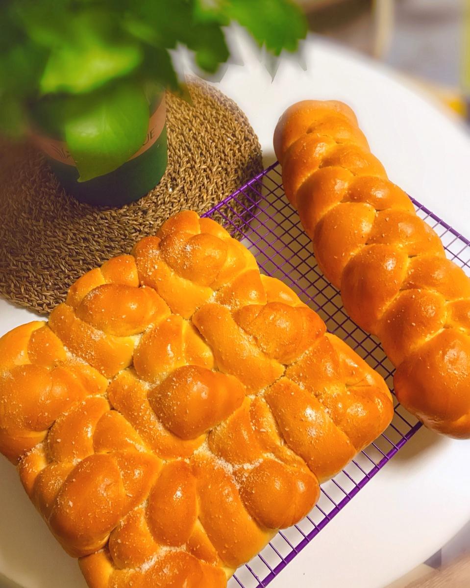 纯素玉米油老面包