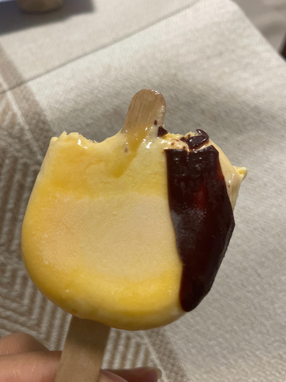 巧克力脆皮雪糕（可生食鸡蛋版）