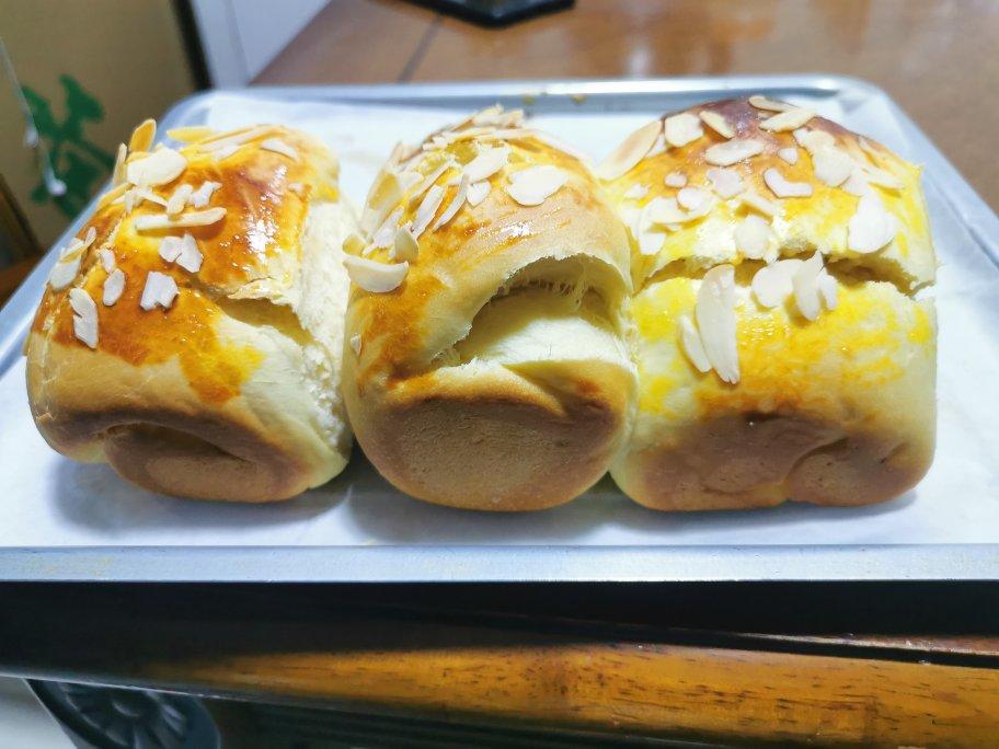 杏仁片奶油吐司，很详细的配方，㊗️成功做出好吐司