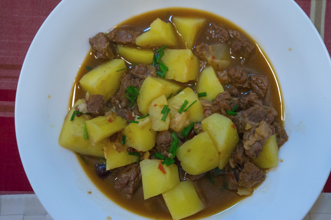 土豆烧牛肉