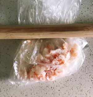 自制虾松 宝宝辅食的做法 步骤4