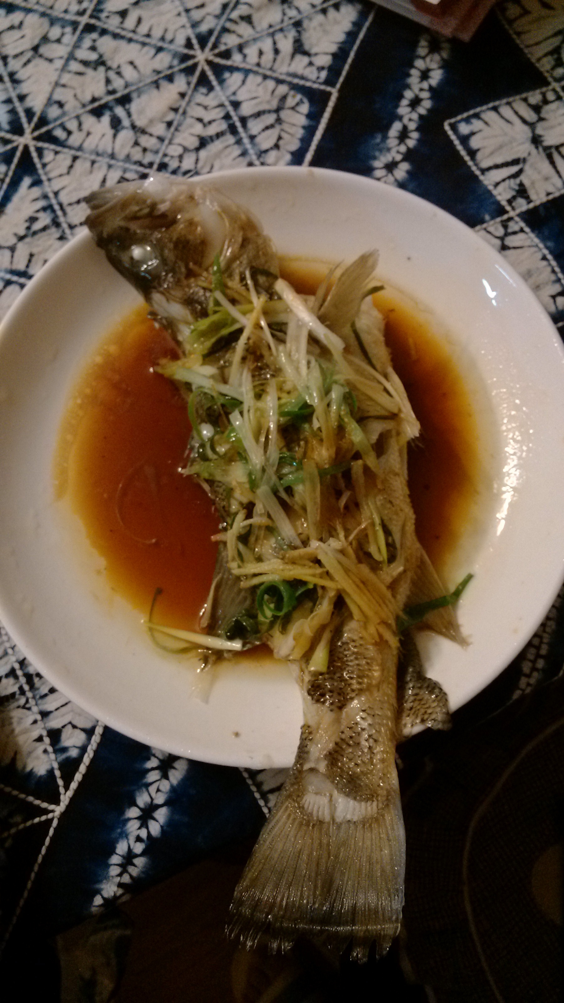 豉油清蒸鱼 清蒸鲈鱼