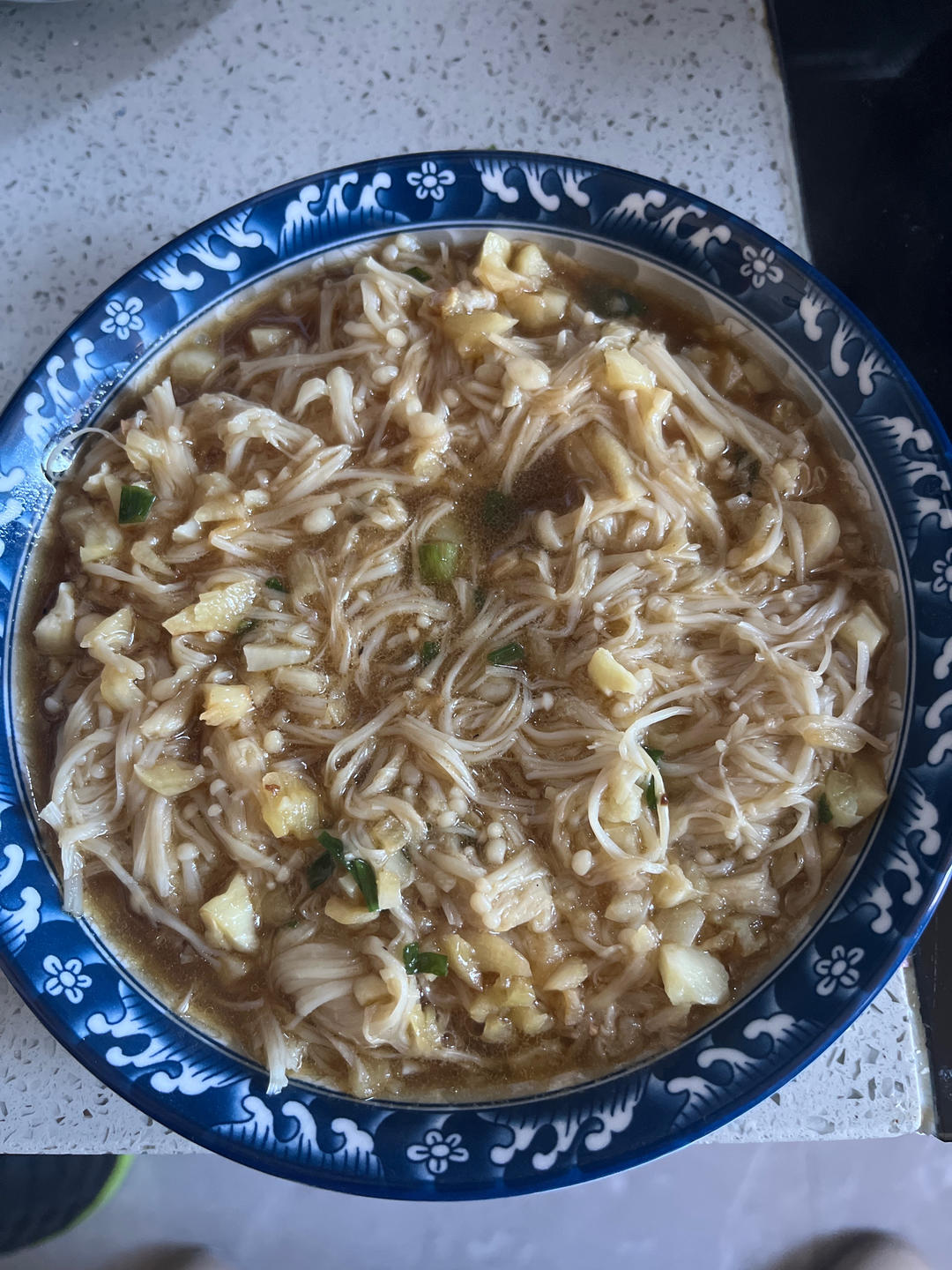 蒜蓉蒸金针菇