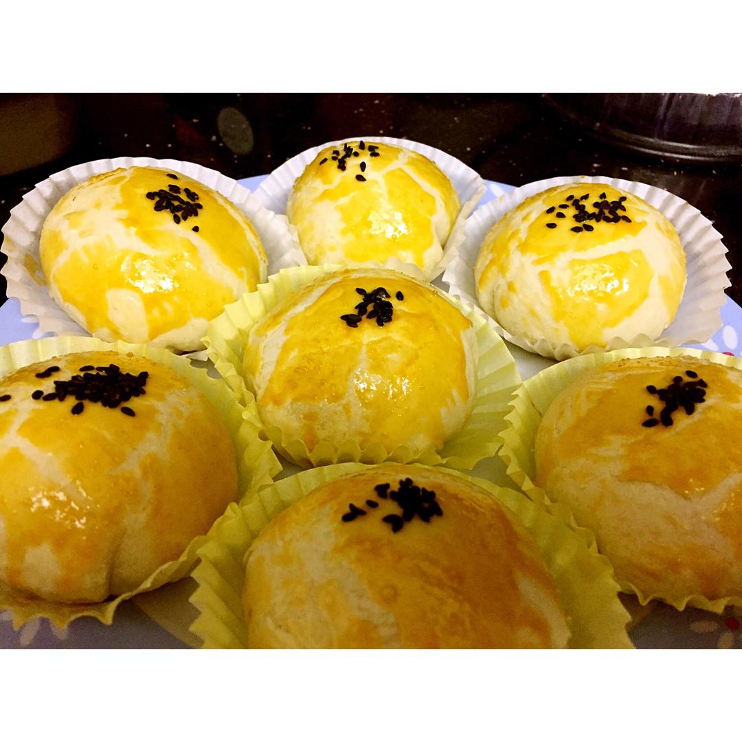 超详细步骤——蛋黄酥做法