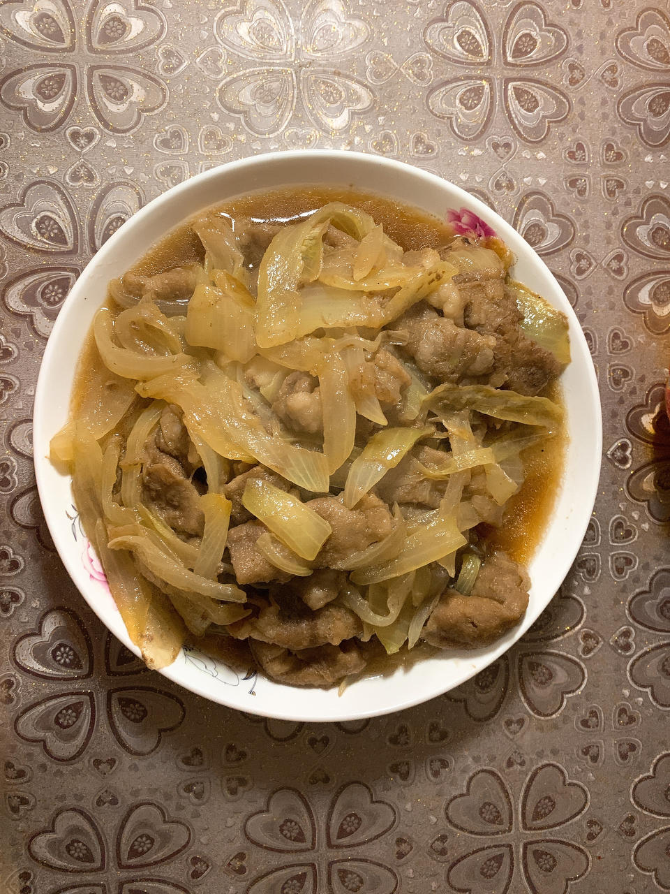 简单的洋葱炒牛肉