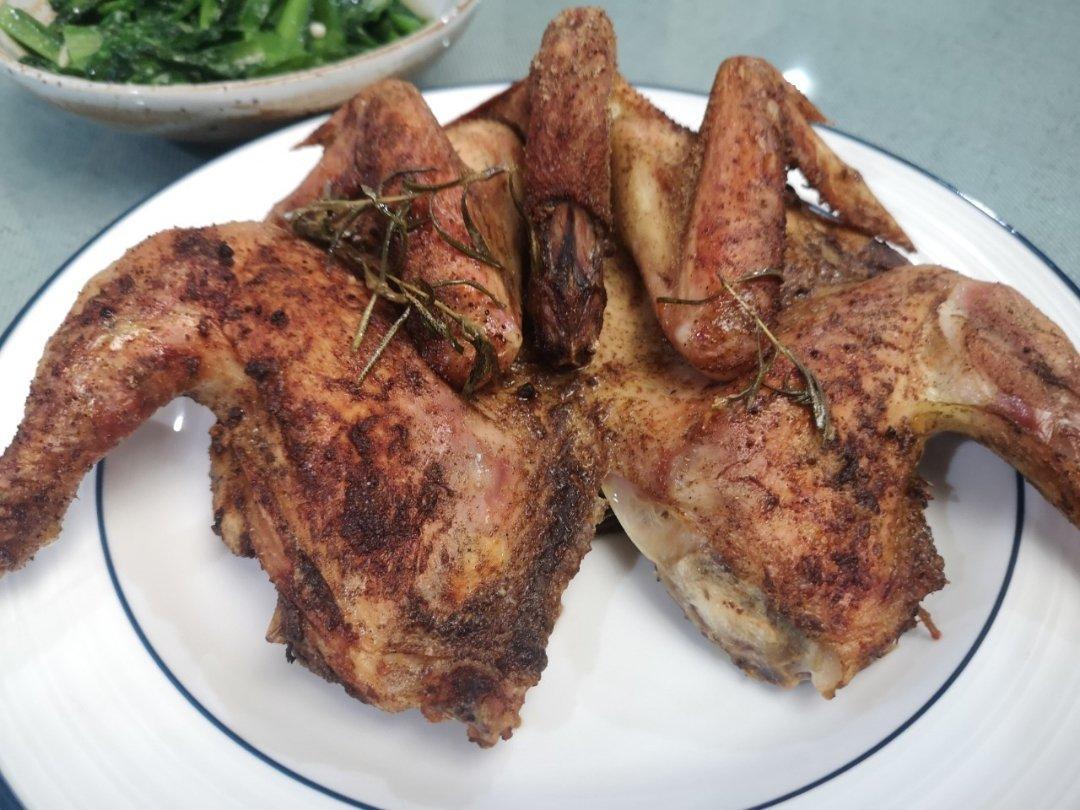 椒盐脆皮烤鸡（北鼎食谱）