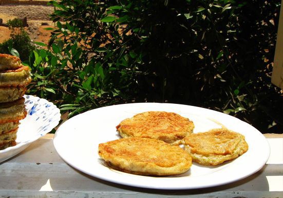 夏日煎茄饼