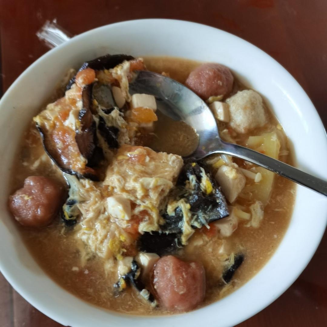 10分钟就能搞定的低脂酸辣汤❗好喝又开胃