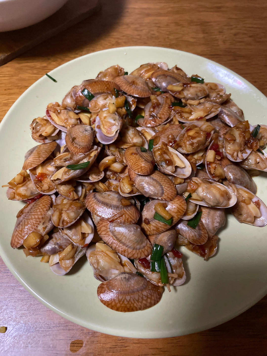 香辣炒花甲