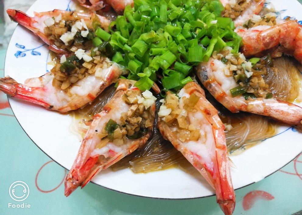 蒜蓉粉丝蒸虾