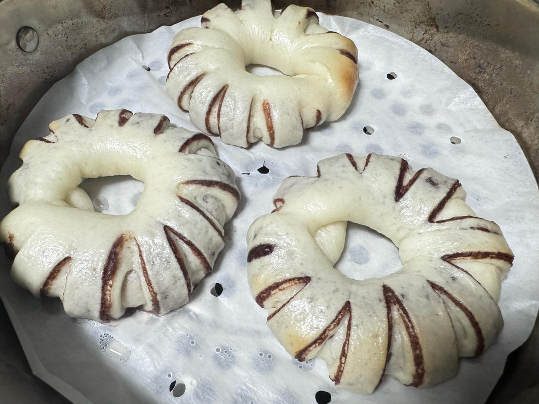 小灯笼豆沙卷 豆沙包 超治愈 一次醒发 附整形细节视频