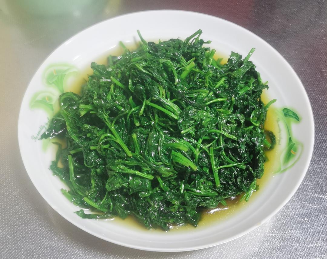 夏季时令菜～清炒菊花脑