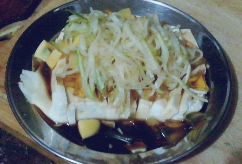 皮蛋豆腐