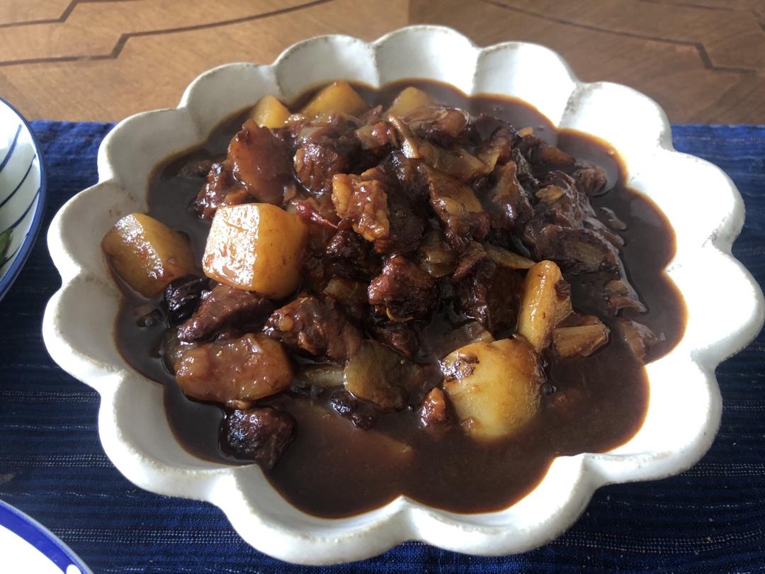 番茄土豆炖牛腩