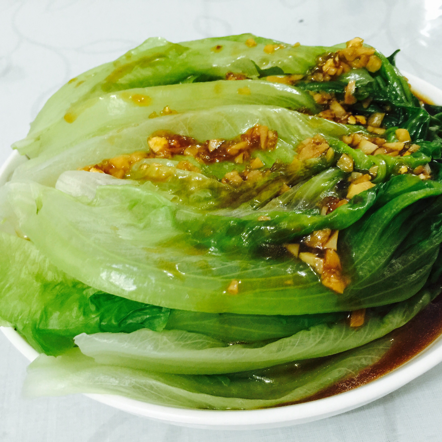 小星球绕太阳做的蚝油生菜