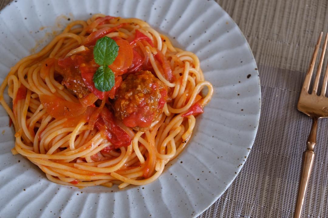 番茄金枪鱼意面