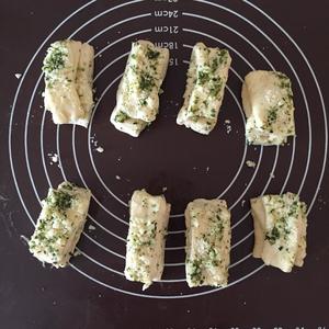 蒜香海苔奶酪手撕包的做法 步骤6
