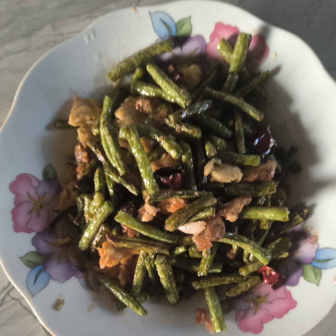 超好吃的干煸豆角