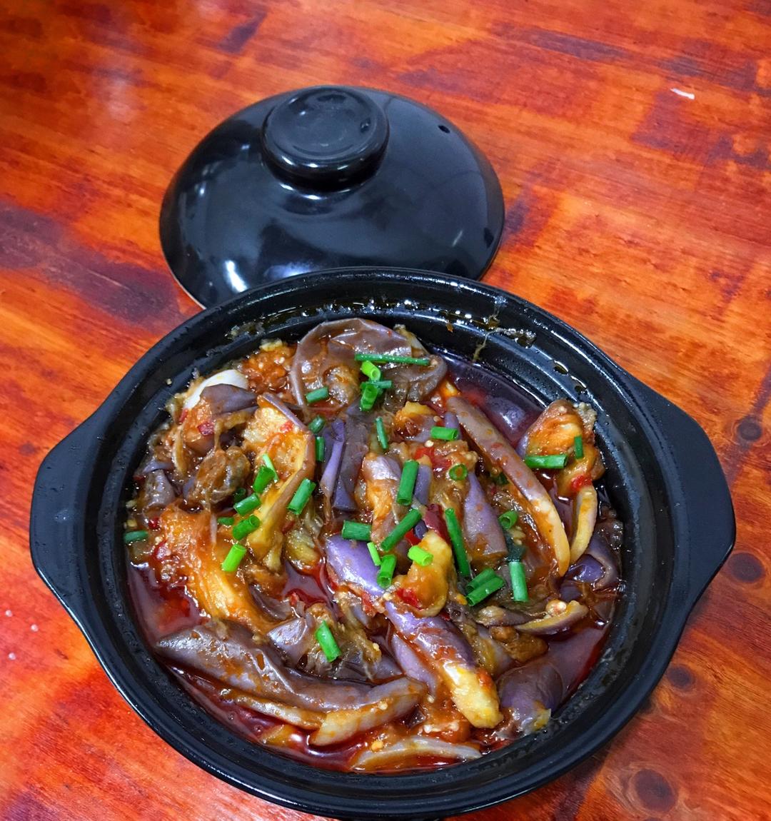 超级下饭菜～砂锅茄子煲