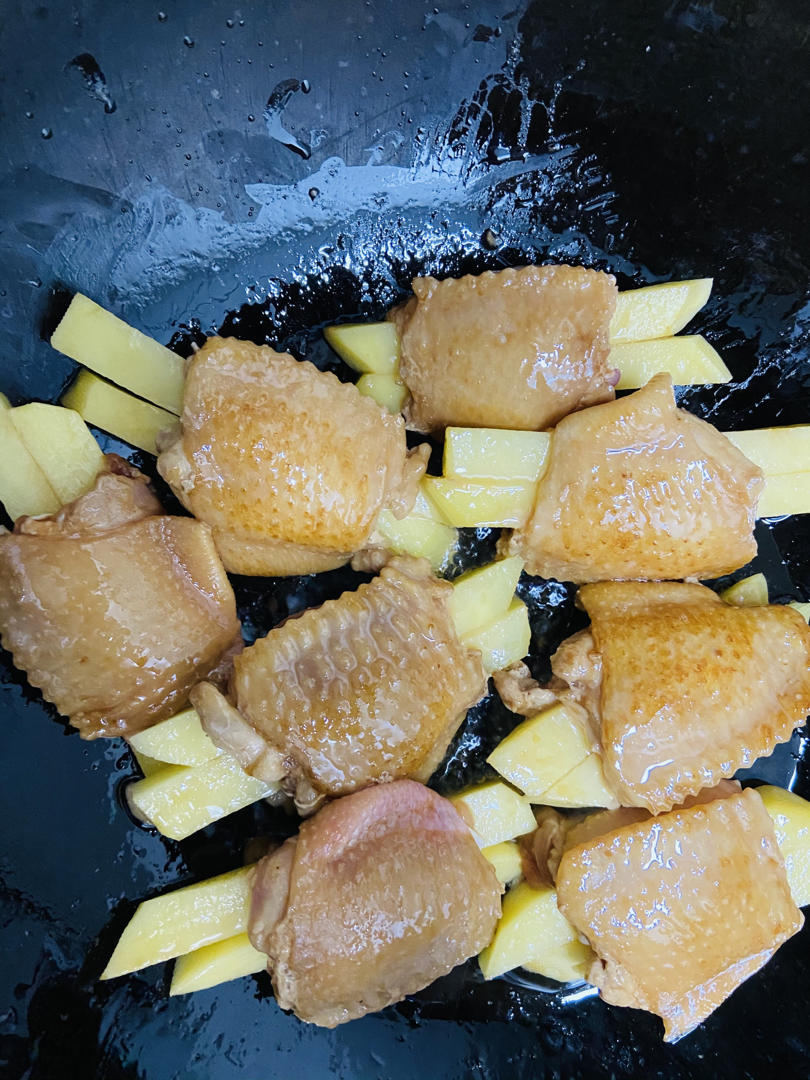 鸡翅土豆条