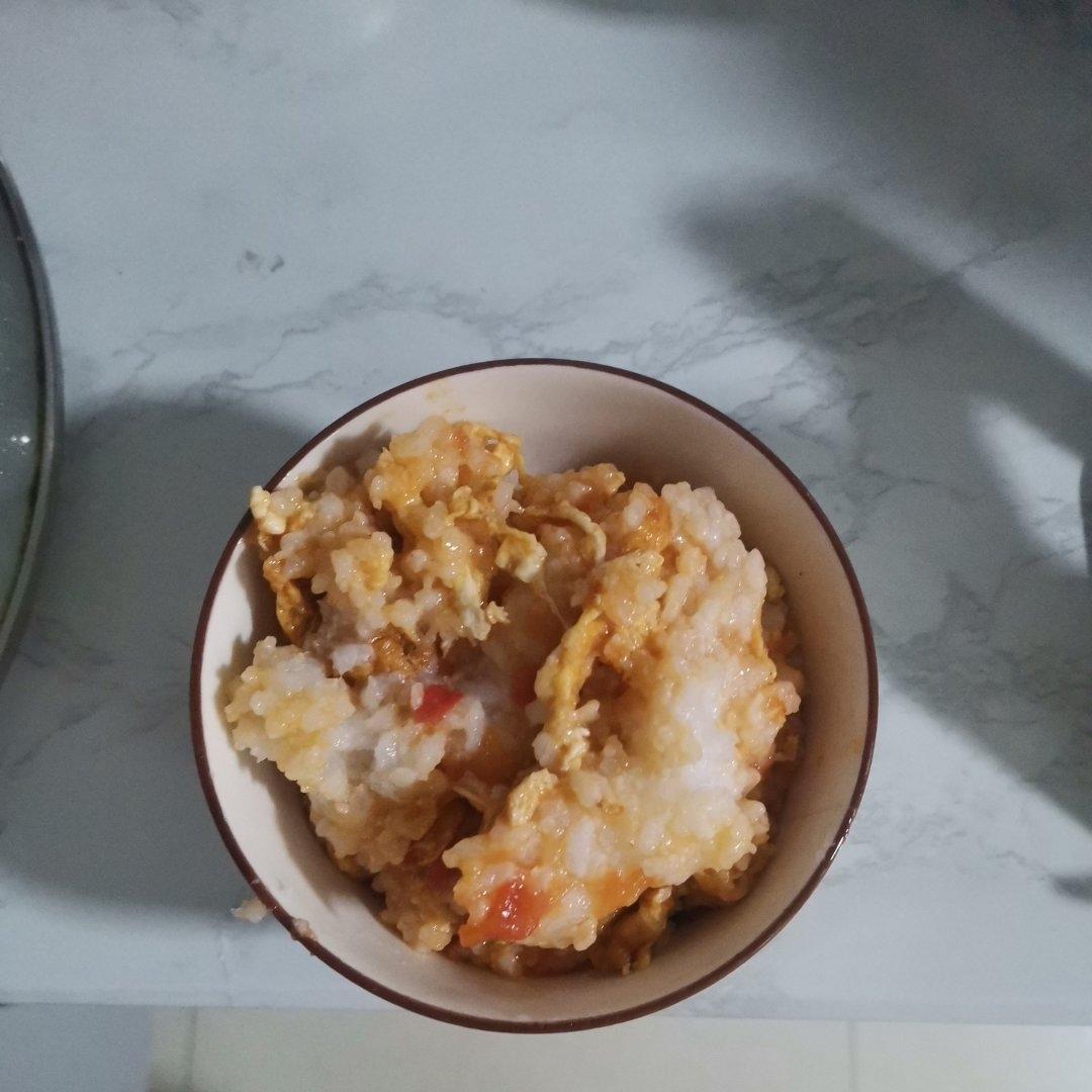 简单美味❗️好吃到舔盘的番茄炒蛋拌饭
