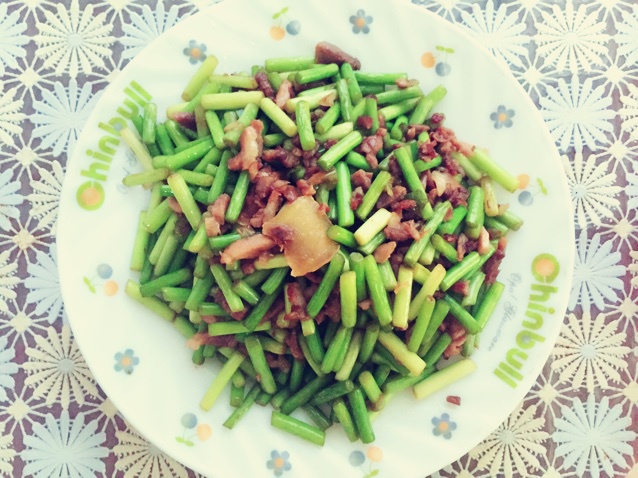 蒜薹炒肉