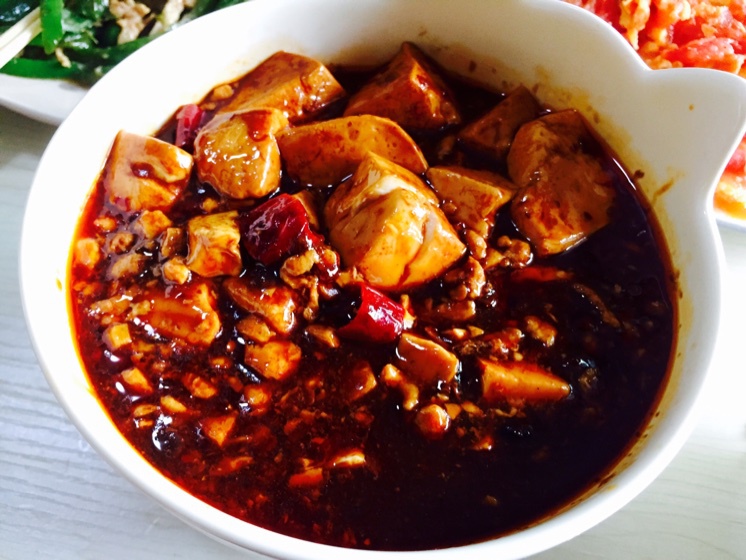 家常红烧肉末豆腐