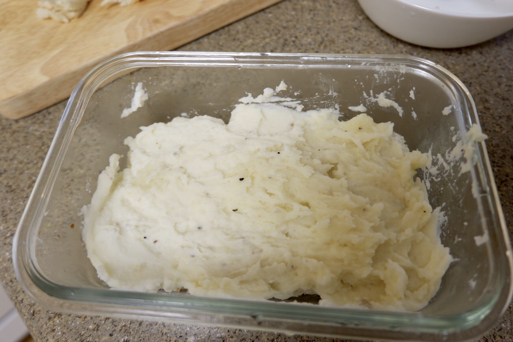 芋泥土豆泥肉松盒子(低卡)的做法 步骤3